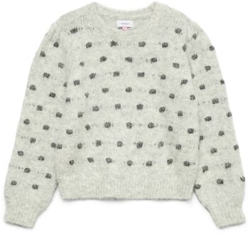 Vero Moda Trui DOTTY licht grijs - 140/10J;152/12J;164/14J;128/8J