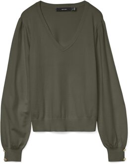 Vero Moda Trui HOLLY khaki - XS;S