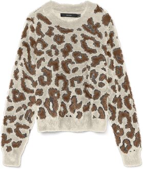 Vero Moda Trui JUNGLE ecru - S