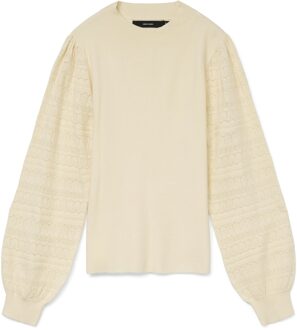 Vero Moda Trui NEWLIMONE ecru - XS