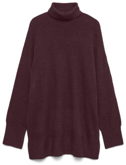 Vero Moda Vmaquarius ls rollneck long pullove Paars
