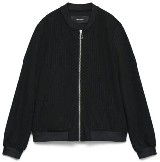 Vero Moda Vmberlin coco ls glitter bomber noo Zwart