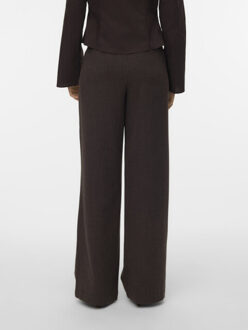 Vero Moda Vmbestie hw wide pant noos - Bruin - 40