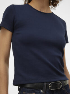 Vero Moda vmchloe ss short top ga jrs noos 10306894 blazer Blauw