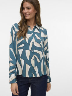 Vero Moda Vmcindy regina ls shirt wvn ga dessin Groen