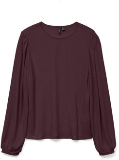 Vero Moda Vmclara ls top jrs ga bf Rood