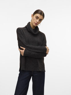 Vero Moda vmdoffy ls cowlneck blouse ga boo 10231324 chocolate torte Bruin