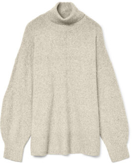 Vero Moda Vmdoffy ls roll neck pullover noos Beige - XS