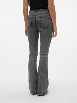 Vero Moda Vmflash mr flared jeans li213 ga no Grijs - L / L32