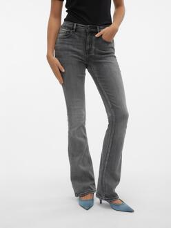 Vero Moda Vmflash mr flared jeans li213 ga no Grijs - XL / L32