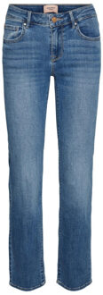 Vero Moda Vmflash mr straight jeans li347 ga Blauw - L / L32