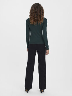 Vero Moda Vmglory ls rollneck blouse noos Groen