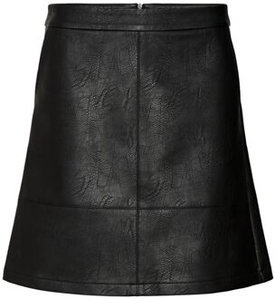 Vero Moda Vmida short coated skirt lcs Zwart
