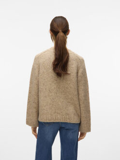 Vero Moda Vmingrid ls o-neck pullover boo Beige - S