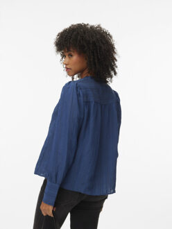 Vero Moda Vmiselle l/s shirt wvn btq Blauw