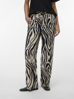Vero Moda Vmjesmilo hw wide pants wvn ga noos Zwart - L