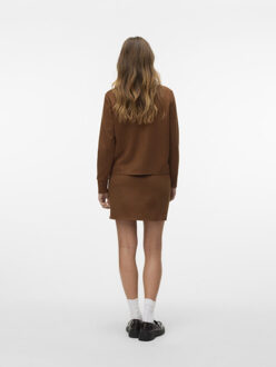 Vero Moda Vmkreta ls shirt jrs ga camel Bruin