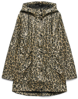 Vero Moda Vmmalou coated printed jacket noos Bruin
