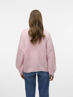 Vero Moda Vmmaybe ls open cardigan noos - maat S Roze
