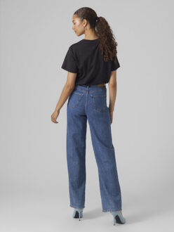 Vero Moda Vmnaima ss o-neck t-shirt vma noos Zwart - XS