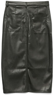 Vero Moda vmnatalie hr midi pl skirt noos 10330831 - Zwart
