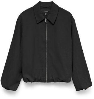 Vero Moda Vmnova short jacket - maat S Zwart