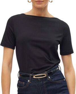 Vero Moda Vmpanda Modal S/s Top Ga Noos 10231753 Black