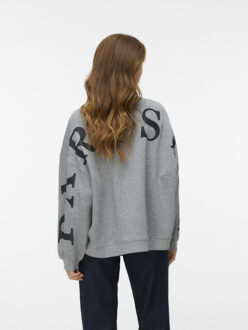 Vero Moda Vmrianne ls sweatshirt box exp Grijs