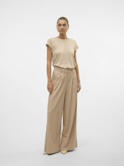 Vero Moda Vmsarah ava ss top jrs ga noos licht Bruin