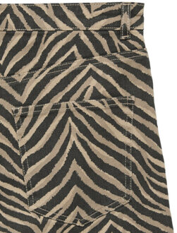 Vero Moda vmtessa hr wide stretch aop jeans n 10330128 silver mink - maat 28-32 Bruin