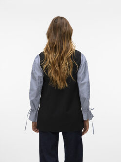 Vero Moda Vmtroian ls shirt vest - maat L Zwart