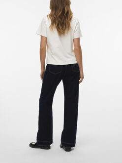 Vero Moda Vmvivianne hr loose flared jeans m Blauw - 28-32