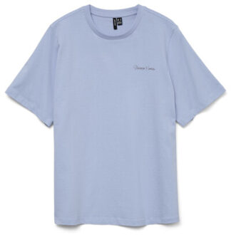 Vero Moda vmyvonne caty ss top box jrs 10338502 brunnera Blauw