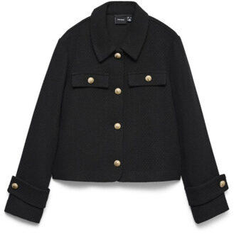 Vero Moda Vmziljacheck short jacket - Zwart - XL