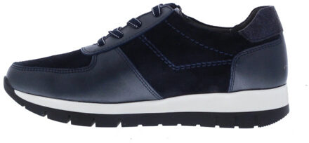 Veron leer combi Blauw - 41