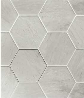 Verona Hexagon Grey Keramiek 13.9x16 cm Stardos