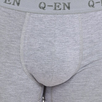 Verpakking van 3 heren katoenen stretchboxers Q-EN501 Veelkleurig