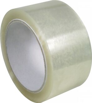 Verpakkingsplakband PP | kleurloos | lengte 66 m | breedte 75 mm wiel | 6 stuks - 4422000011 4422000011