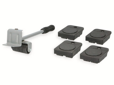 Verplaatshulp - meubelroller met 4 rollers - 5-delig