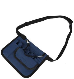 Verpleegkundige Organizer Riemfanny 13-Pocket Heuptas Voor Schaar Care Kit Tool Opslag Bum Bag Unisex Verpleegkundige schort Hip Purse Blauw