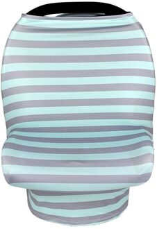 Verpleging covers Verpleging Borstvoeding Privacy Cover Baby Sjaal Baby-autozitje Wandelwagen Borstvoeding Sjaal Verpleging Covers blauw streep
