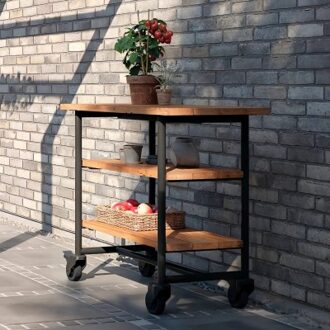Verrijdbare Sidetable Buiten Urban Picnic Black