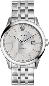 Versace Aiakos Automatisch Horloge Swiss Made Versace , Gray , Heren - ONE Size