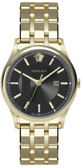 Versace Aiakos Swiss Made Horloge Versace , Yellow , Heren - ONE Size