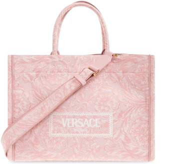 Versace ‘Athena’ shopper tas Versace , Pink , Dames - ONE Size