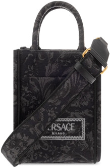 Versace Barocco Athena schoudertas Versace , Black , Dames - ONE Size