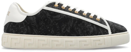 Versace ‘Barocco Greca’ sneakers Versace , Black , Heren - 45 Eu,44 Eu,41 Eu,40 EU