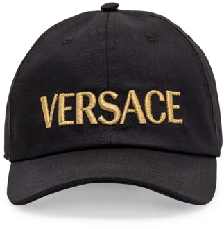 Versace Baseball Cap - Cappelli Versace , Black , Heren - 58 CM