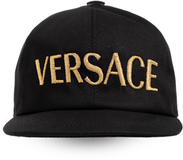 Versace Baseball cap with logo Versace , Black , Heren - S,Xs