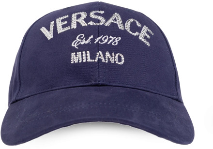 Versace Baseballpet Versace , Blue , Dames - 59 Cm,60 Cm,58 CM
